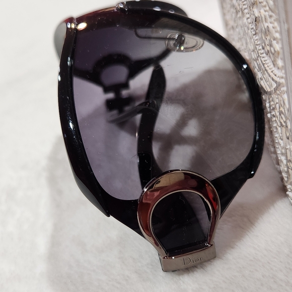Dior Stronger 2 D28VK Black Frame Sunglasses, Vintage - Picture 5 of 11